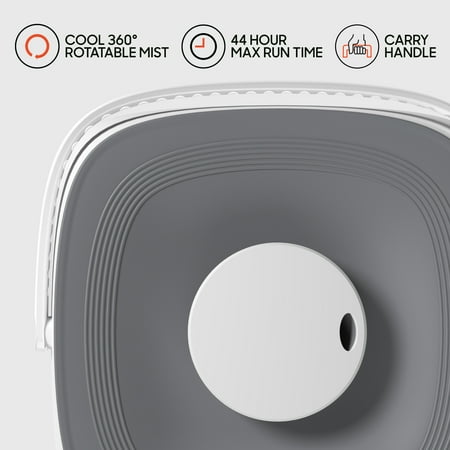 Sharper Image - MIST 4 Ultrasonic Humidifier - White
