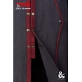thumbnail image 3 of Burgschneider - Dungeons & Dragons Warlock Coat Grey/Red (size: XL ), 3 of 6