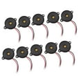 thumbnail image 4 of 10pcs/pack High Quality Piezo Buzzer DC 12V 85dB Alarm Intermittent Sound Piezzo, 4 of 8