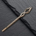 thumbnail image 4 of Big Eye Sewing Needles Large Eye Blunt Needles for Knitting Needlework Crafts red ancient, 4 of 7