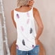 thumbnail image 2 of Camiseta sin mangas para mujer, moda de verano, ajuste holgado, sin mangas, con cremallera y cuello en V, 2 of 4