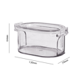 thumbnail image 1 of TIELUTT & Condiment Storage Organizer for Kitchen Cabinets and Kitchen Storage with Lids Big Container Vacuum Seal Containers Small Storage Containers for Organizing Airtight Containers for Food Stor, 1 of 1