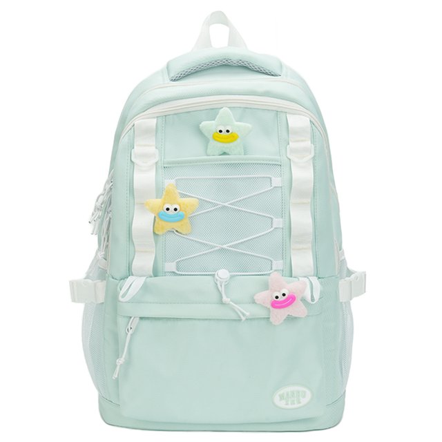 Mochila Escolar para Mujer Nailon Gran Capacidad Viajes Desplazamientos WDOplteas