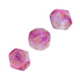thumbnail image 3 of Juego de dados astrológicos de 3 piezas, dados de runa con brillo de 12 lados, fáciles de leer para juegos de mesa, juguetes tipo 1, 3 of 9