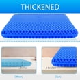 thumbnail image 5 of Philowng Gel Seat Cushion, Extra Large Thick Breathable Chair Pad for Office Chair, Wheelchair, and Car, Blue, 5 of 7