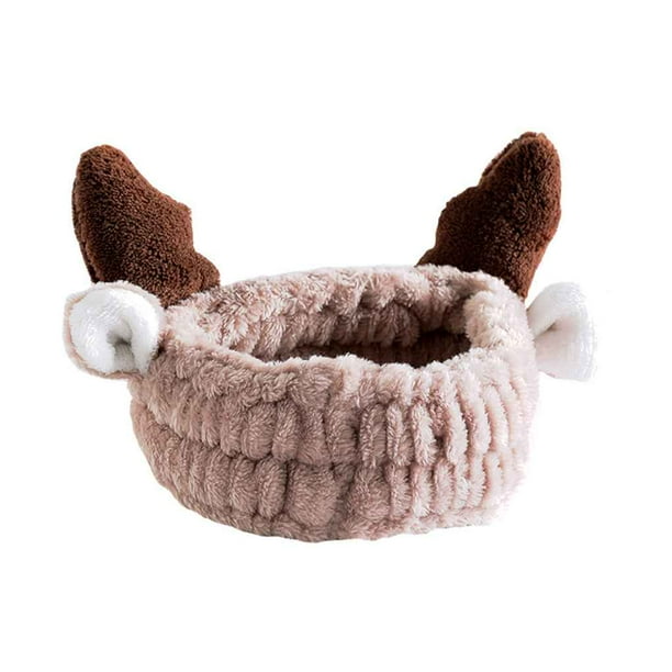 pitrice Women Cute Comfortable Washing Face Bath Hair Holder Velvet