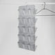 thumbnail image 5 of Estantes para zapatos colgantes/organizador de zapatos colgante/percha para colgar zapatos sobre la puerta , gris claro, 5 of 8