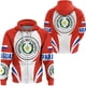 thumbnail image 3 of Sudadera con capucha y cremallera con estampado de bandera de Paraguay para hombre, sudaderas retro con estampado 3D, moda informal, jersey de gran tamaño con cremallera, camisetas de manga larga, 3 of 5