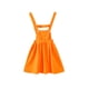 thumbnail image 4 of Falda de tirantes de color liso para niños con cintura elástica, informal y cómoda, de poliéster para adultos., 4 of 6
