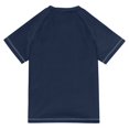 thumbnail image 6 of FORMRS Boys Rash Guard Short Sleeves Swim Shirt Quick Dry UPF 50+ Sun Protection, Sizes 3-12T, Dark Blue Christmas, 6 of 6