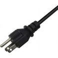 thumbnail image 2 of Universal Power Cord 6 Feet Monitor Power Cable for Computer, PC Monitor, Smart TV, Printer Power Supply 3 Prong (NEMA 5-15P to IEC320C13) 7A 125V UL Listed, 2 of 4