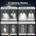 thumbnail image 2 of DAYBETTER LED Mini Rechargeable Flashlight with Magnetic & Clip on, Small Pocket Flashlight for Camping Emergency Work, 2 of 9