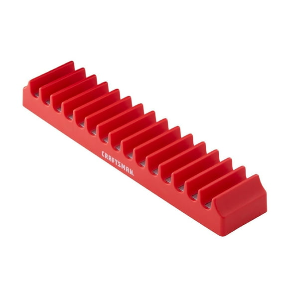 Organizador Magnético Craftsman para Desarmadores Rojo