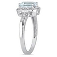 thumbnail image 4 of Everly Women's Aquamarine 10k White Gold Ring, 4 of 10