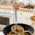 thumbnail image 6 of 304 Stainless Steel Fine Mesh Skimmer Spoon | 100 Mesh Strainer Ladle for Frying, Sauces & Hot Pot | 12.99 Inch Kitchen Cooking Utensil, 6 of 7
