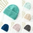 thumbnail image 4 of iHPH7 Cute Beanie Mens Hats Winter Hat Wool Beanies for Men Mens Beanies for Winter Wool Hat Skull Cap Beanie Pink One Size, 4 of 4