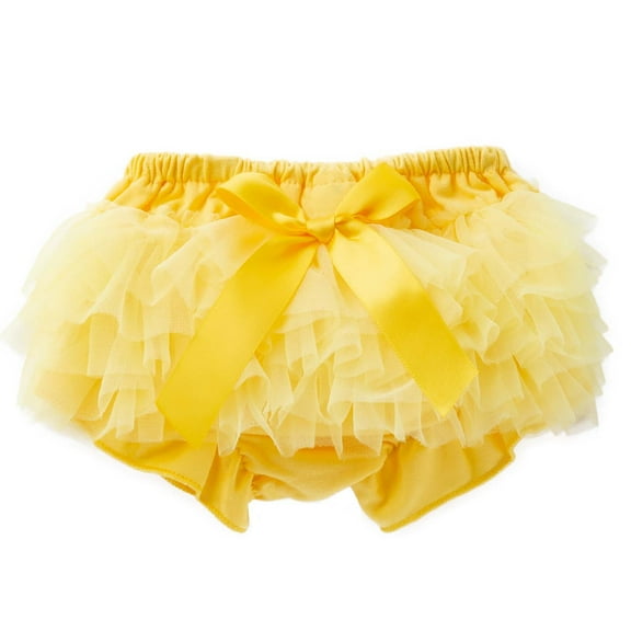 tarylea Baby Clothes Toddler Girl Summer Bloomers Cute Ruffle Bow-Knot Shorts Tulle Skirt with Cover