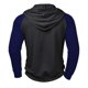 thumbnail image 3 of Ceisia Men Casual Fashion Solid Color Plaid Gift Stand Up Irregular Collar Long Sleeve Pullover Tops, 3 of 6