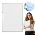 thumbnail image 2 of BNNG Swing Clip Report Folder Presentation Portfolio - Heavy Duty Plastic Document Organizer for Letter Size Papers, School Business Project File, 12 x 9 inch, 2 of 9