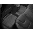 thumbnail image 3 of WeatherTech Custom Fit FloorLiners compatible with Fusion, MKZ - 2nd Row, Black, 3 of 5