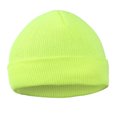thumbnail image 3 of Qarigey Nuevos sombreros de invierno para mujer, gorros para niñas, gorro de punto sólido bonito, gorros de otoño para niñas, gorros, gorro más Sombreros Limon amarillo Qarigey AP0387-15B, 3 of 4