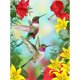 thumbnail image 2 of Cuadros Decorativos 5D bricolaje completo taladro diamante pintura flores punto de cruz mosaico Kits (W1125) Ehuebsd embutido en tela, 2 of 8