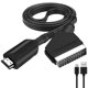 thumbnail image 1 of Convertidor de Audio y VíDeo Compatible con una SCART para PAL/NTSC HD TV DVD Box, Convertidor de SeñAl Exclusivo, Accesorios, 1 of 5