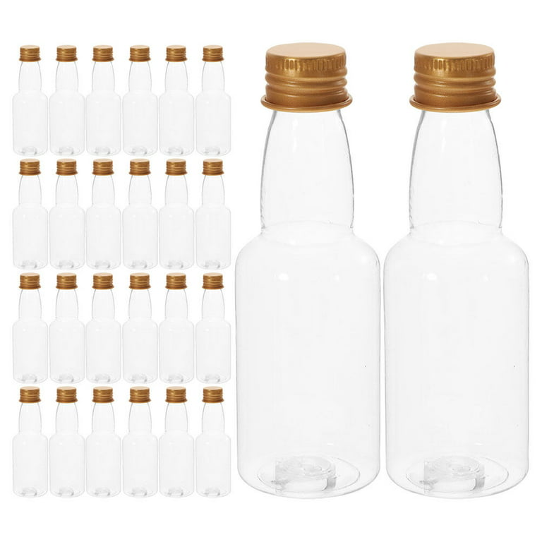 12 Mini Liquor Bottles Small 50ml Mini Empty Plastic Mini Alcohol