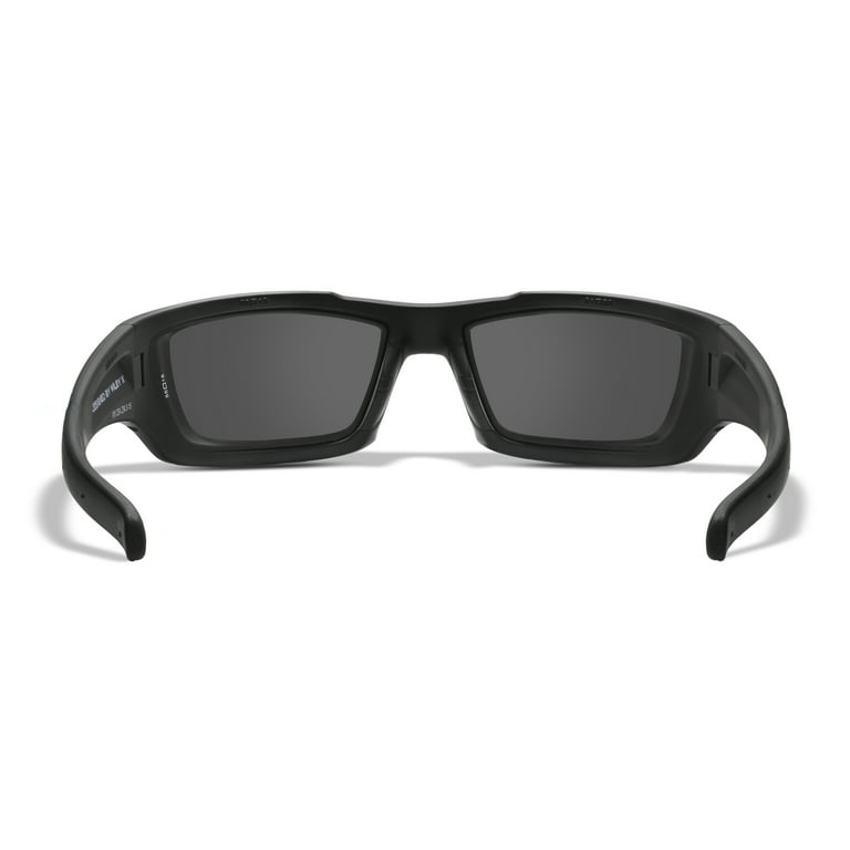 DVX Axon Rx-able Sun + Safety Sunglasses, Matte Black