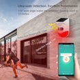 thumbnail image 3 of telemando del de movimiento de la lámpara estroboscópica Solar , notificación de la aplicación y de lámpara de sonido de Control de Soledad Detectores infrarrojos WiFi inteligentes, 3 of 10