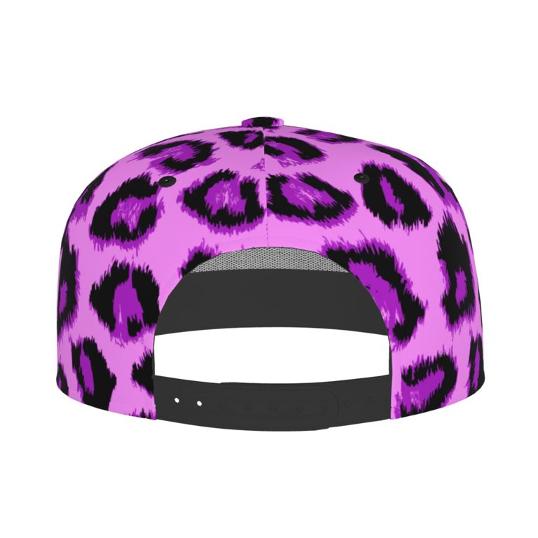 Baseball Cap - purple leopard print Hats for Men/Women Low  display picture 1