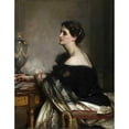 thumbnail image 2 of John Singer Sargent 12x14 Gold Ornate Wood Frame and Double Matted Museum Art Print Titled - Sybil Frances Grey, Later Lady Eden (1906), 2 of 4