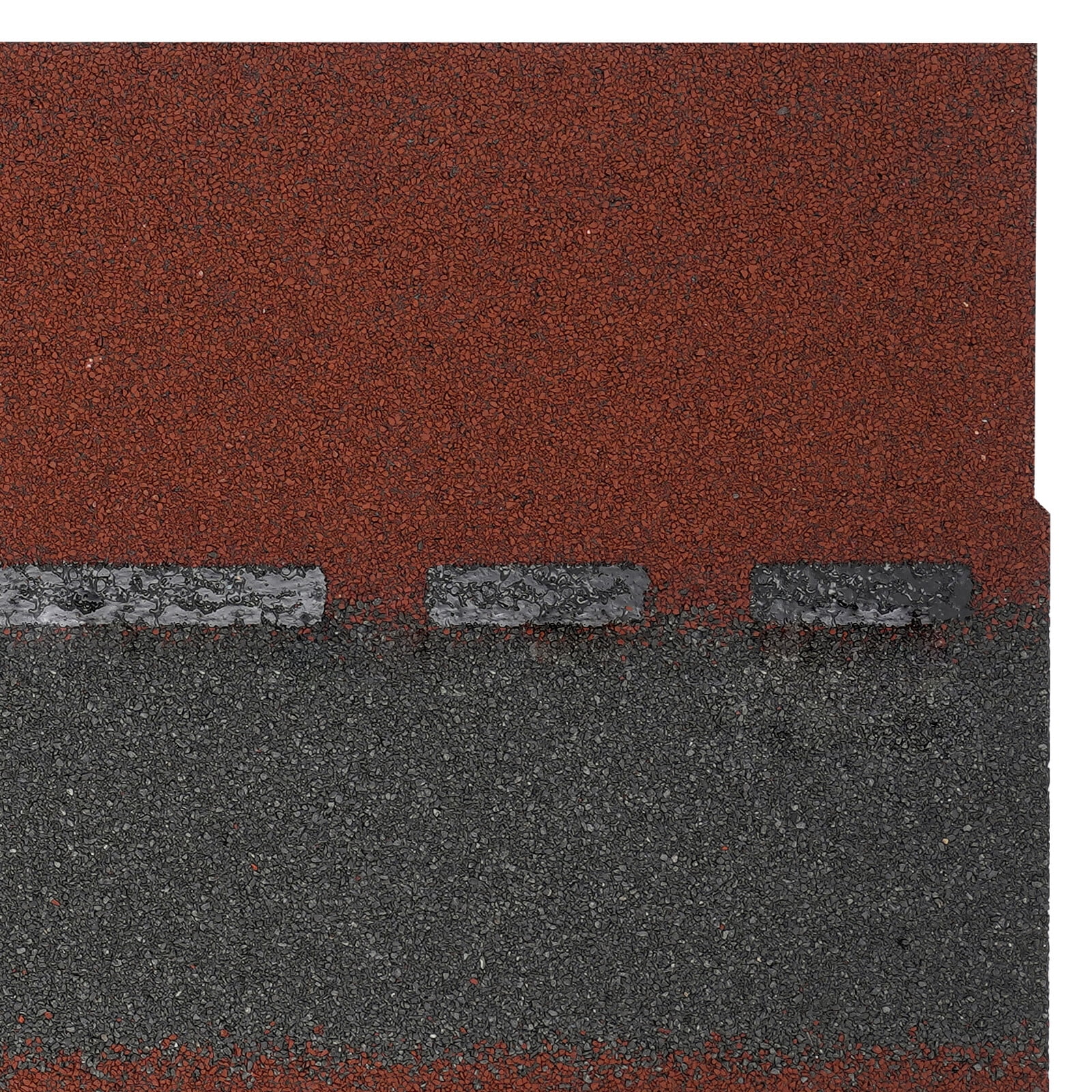 Roofing Shingles Asphalt Shingles Roof Tiles 21Pcs Asphalt Roof Shingles 2.7mm!