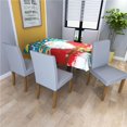 thumbnail image 1 of kurtrusly Christmas Tablecloth Stretch Table Cover Decoration Home Party Supply, 1 of 7