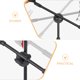 thumbnail image 2 of 2 piezas Boom Boom Mount Horizontal Armas Conector Clip Adaptador Adaptador Ajustación de giro ajustable Para soporte de micrófono Soporte de fotos Accesorios de fotos de fotos, 2 of 6