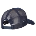 thumbnail image 4 of 82nd Airborne Retired Embroidered Solid Cotton Mesh Pro Cap - Navy OSFM, 4 of 5
