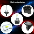 thumbnail image 5 of 2x H11B 55W LED Bulbs Replacement Car Halogen Light Headlight Bulb Lamp 6000K Bright White, 5 of 12