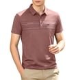 thumbnail image 2 of Qzwdhjm Men's Henley Shirts Collared Short Sleeve Golf Tees Classic Fit Button up Shirt with Pocket Big and Tall Tops for Going Out, 2 of 9