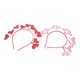 thumbnail image 3 of 2 diademas con forma de corazón para el pelo, decoración para el pelo con forma de corazón para fiestas., 3 of 4