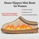 thumbnail image 2 of Zapatillas Febatn para mujer, plataforma, antideslizantes, con forro polar, 2 of 6