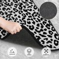 thumbnail image 3 of Naloa Similar To Leopard Print Car Foot Mat Set of 4 Pieces - Universal Floor Liner Neoprene Full Set Floor Mats for Cars Trucks SUV, 3 of 7