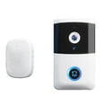 thumbnail image 2 of HCBY Video Doorbell, Wireless Smart Visual Intercom with Night Vision, Two Way Audio APP Control, 800mAh Rechargeable Battery for Home Security, 2 of 9