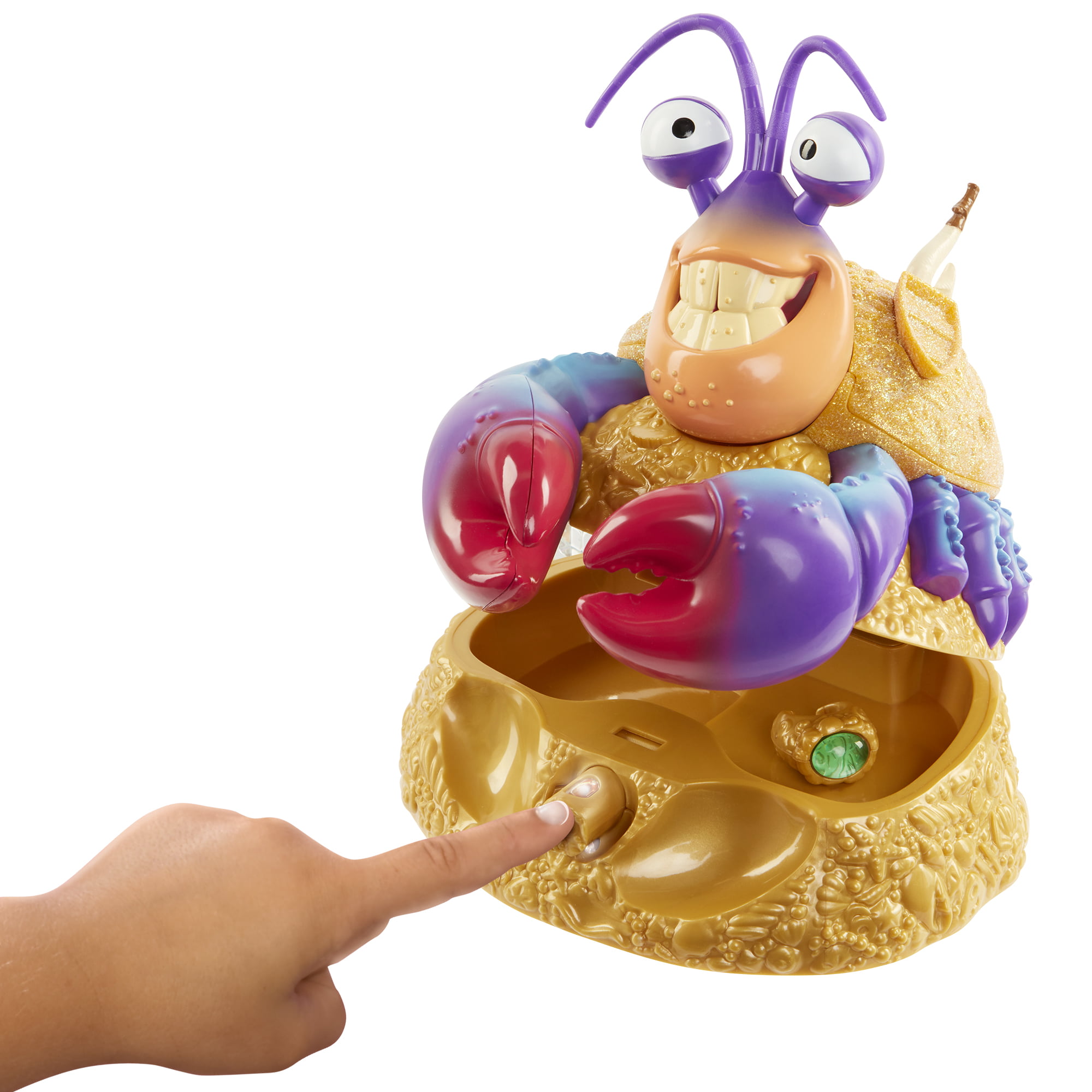 Brand New Disney Moana Tamatoa Musical Jewelry Box with Ring 