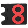thumbnail image 4 of FLAMEEN PVC Portable Universel 2 Trous Billard Cue Billard Bâton Titulaire Rack Stockage Accessoires Fixes, Billard Bâton Titulaire, Titulaire de Cue, 4 of 8