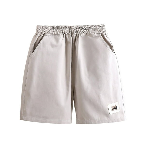 Odeerbi 1-10 Años Niños Niñas Pantalones Cortos de Algodón de Verano Bonitos Pantalones Cortos Casual Elásticos de Cintura Transpirables