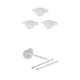 thumbnail image 1 of Copas De Silicona De 7 Piezas Para Resina Copas De Silicona Antiadherentes, Copas De Resina , Herramientas De Pegamento Y Agitadores Para Resina Gloria Tazas de mezcla de resina, 1 of 9