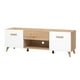 thumbnail image 2 of Mueble Mesa TV Murcia Blanca Roble, 2 of 5