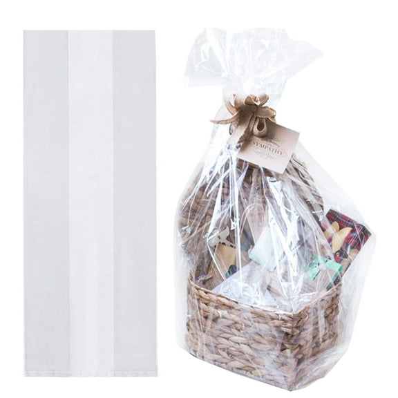 Pack of 1000 Gusset Bags, Clear 15 x 11 x 18. Plastic Expandable Bags 15x11x18. Thickness 1 mil. Polyethylene Bags for Industrial, Foodservice, Health Needs.