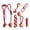 Red_4Pack, variant on MGEZCOO Puppy Toys Pack of 4, Cotton Rope Dog Toys for Aggressive Chewers, Braided Chew Toys Set, Small Medium Dogs