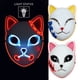 thumbnail image 2 of Anime Demon Slayer Kimetsu No Yaiba máscara LED accesorios de Cosplay Sabito Kamado Tanjirou Makomo máscaras de fiesta de Halloween Gao Jinjia LED, 2 of 2